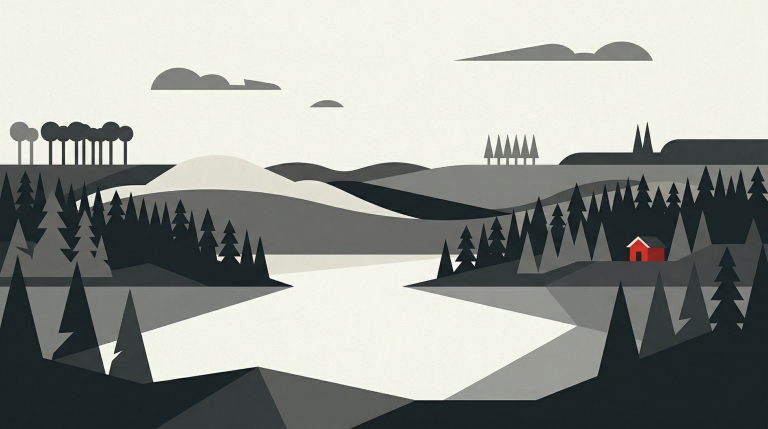 Illustration av Dalarnas regionala politik